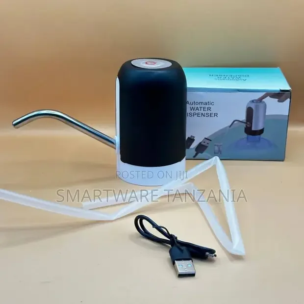 Wireless Water Bottle Pump - Universal, USB Rechargeable - Buy in Dar es Salaam, Tanzania | Smartware