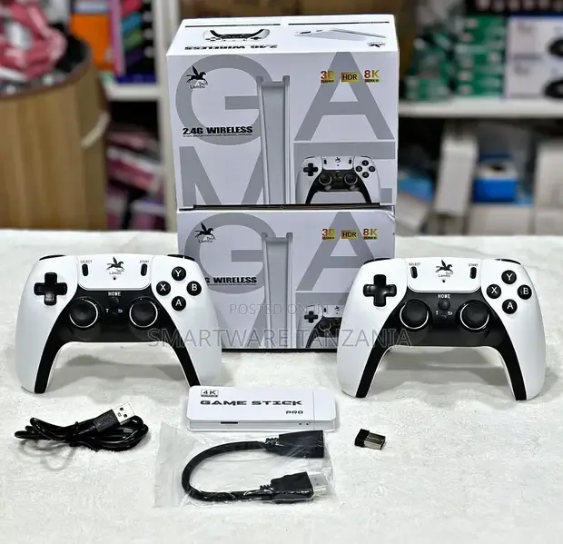 Gaming Stick with 2 Wireless Controllers, Game Console  - Buy in Dar es Salaam, Tanzania | Smartware