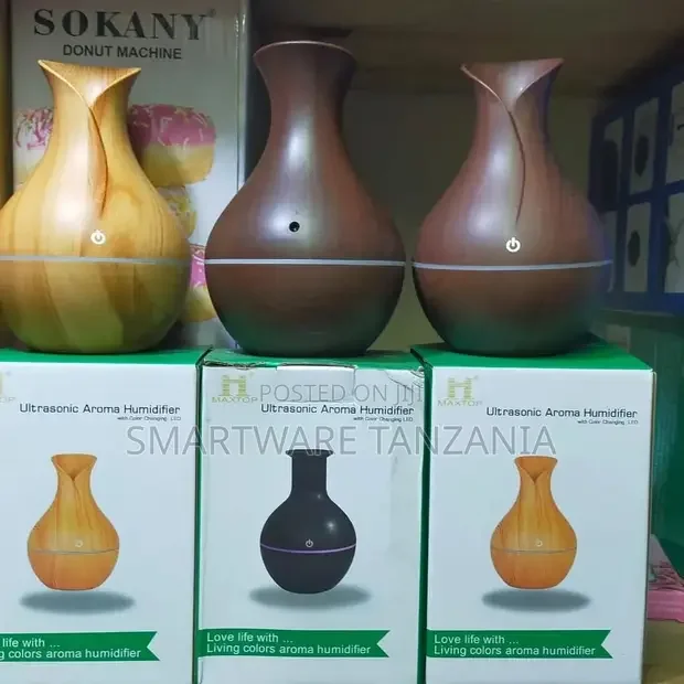 Wood Grain Diffuser Ultrasonic Cool Mist Humidifier - Buy in Dar es Salaam, Tanzania | Smartware