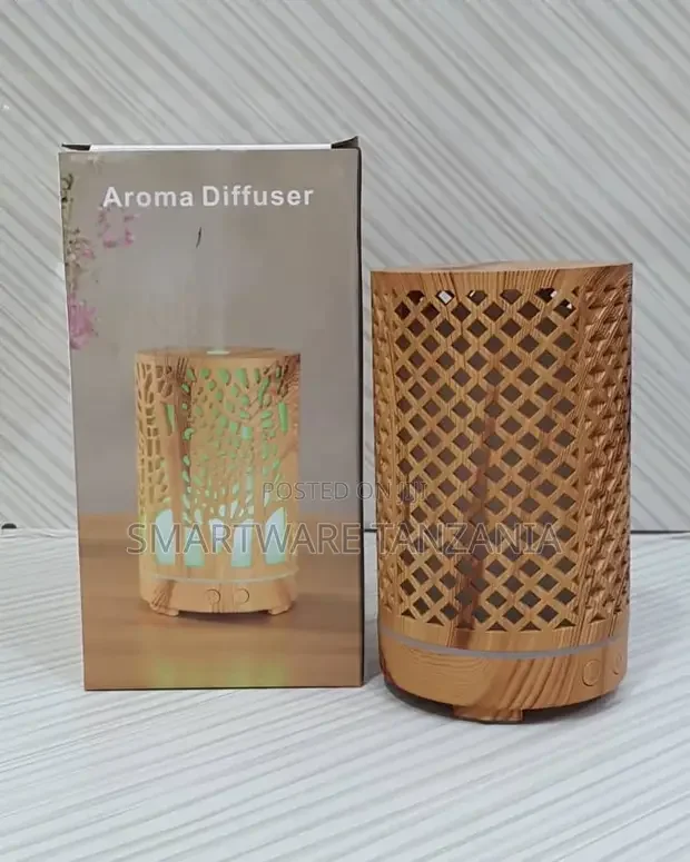 Wooden Cool Mist Humidifier Essential Oil Diffuser - Buy in Dar es Salaam, Tanzania | Smartware