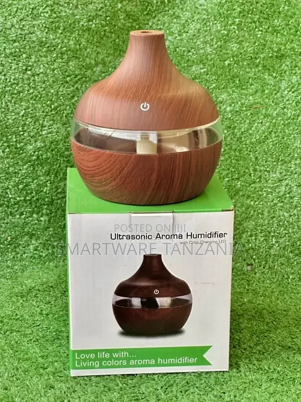 Wooden Cool Mist Humidifiers Essential Oil Diffuser - Buy in Dar es Salaam, Tanzania | Smartware