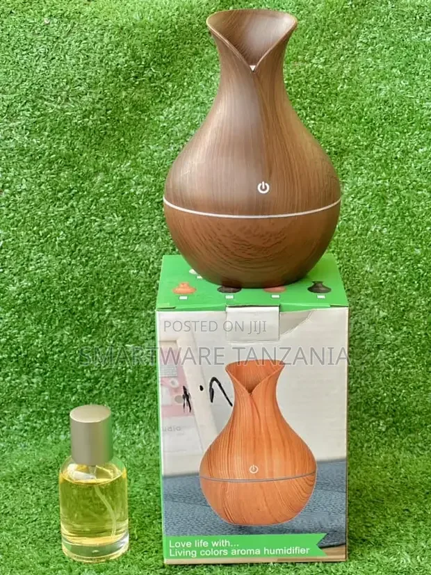Wooden Cool Mist Port Humidifiers Essential Oil Diffuser