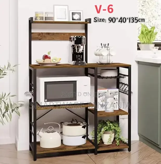 Wooden Kitchen Home Office Storage Organizer Rack Shelf - Buy in Dar es Salaam, Tanzania | Smartware