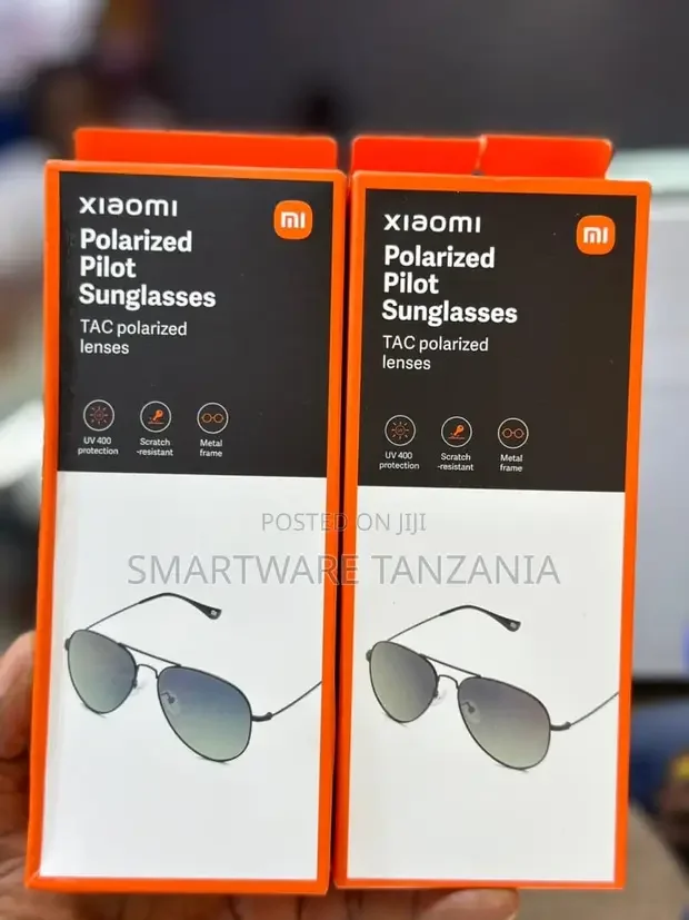 Xiaomi Polarized Pilot Sunglasses Tac Lenses UV400 - Buy in Dar es Salaam, Tanzania | Smartware