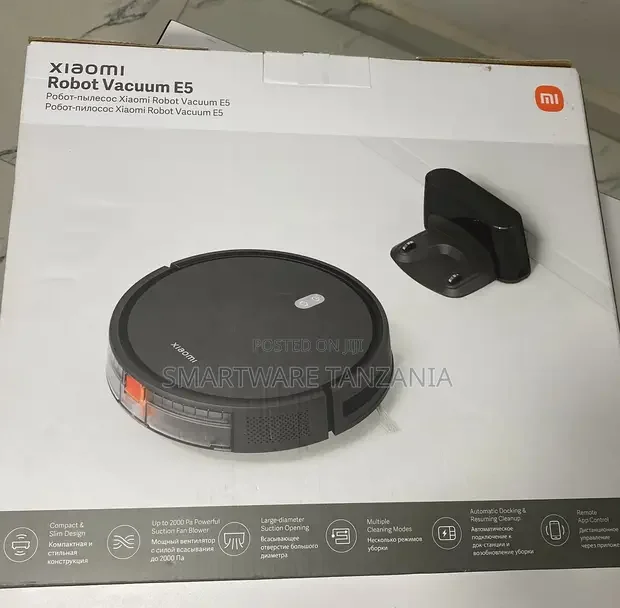 Xiaomi Robot Vacuum E5 Tangle-Free Cleaning for Pet Hair - Buy in Dar es Salaam, Tanzania | Smartware