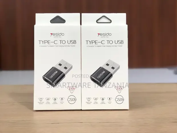 Yesido Adapter Type-c To MicroUsb Data Cable Charging