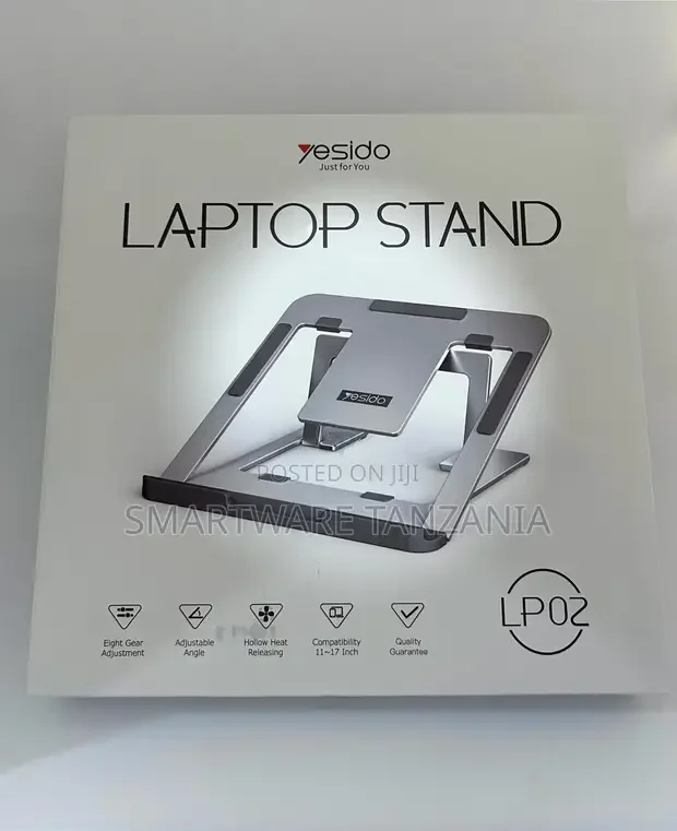 Yesido Adjustable Laptop Riser for 11-17 Devices - Buy in Dar es Salaam, Tanzania | Smartware