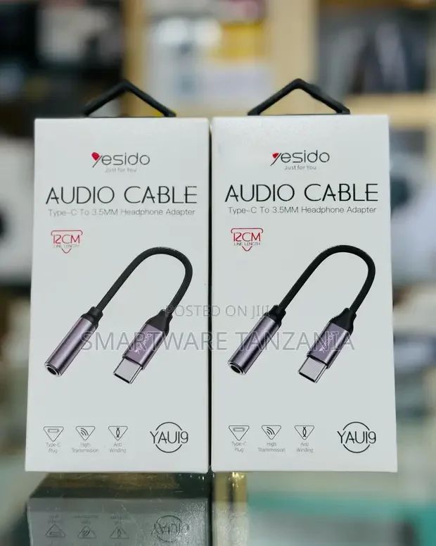 Yesido Type-C to 3.5mm Headphone Adapter - Buy in Dar es Salaam, Tanzania | Smartware