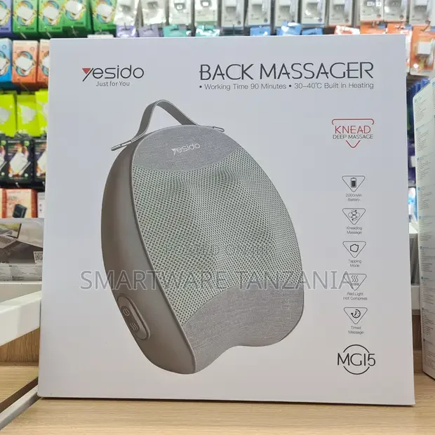 Yesido Back Massager With Heat and Kneading Mg15 - Buy in Dar es Salaam, Tanzania | Smartware