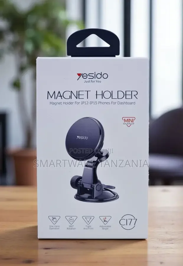 Yesido C177 Mini Suction Dashboard Magnet Holder - Buy in Dar es Salaam, Tanzania | Smartware