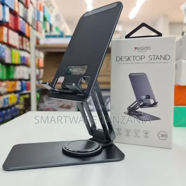 Yesido C184 Desktop Stand Aluminum 360 Rotation Phone Holder