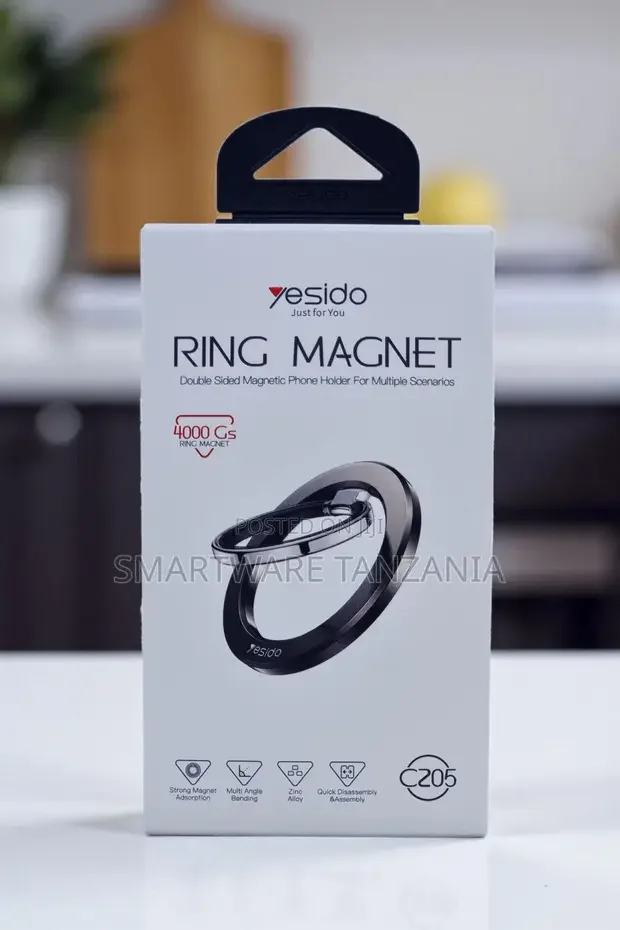 Yesido C205 Ring Magnet Phone Holder - Buy in Dar es Salaam, Tanzania | Smartware