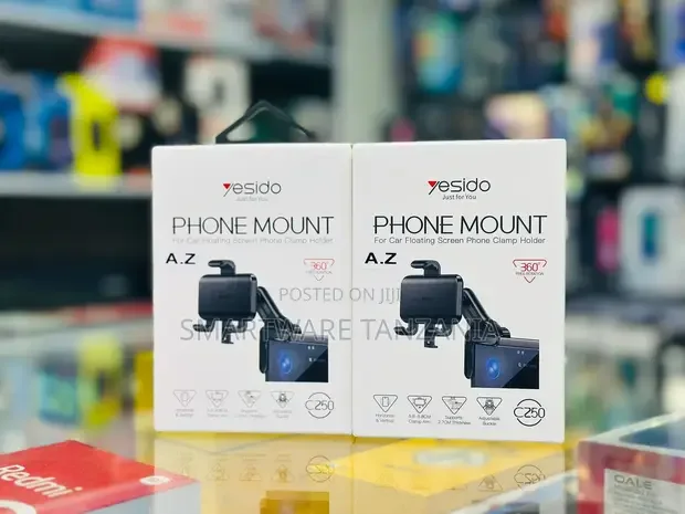 Yesido C250 Car Phone Mount 360 Rotation - Buy in Dar es Salaam, Tanzania | Smartware