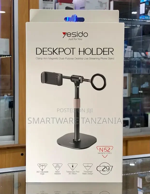 Yesido C297 N52 Magnetic Desktop Live Streaming Stand - Buy in Dar es Salaam, Tanzania | Smartware