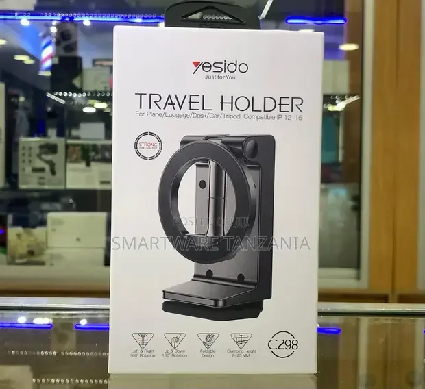 Yesido C298 Travel Phone Holder - Buy in Dar es Salaam, Tanzania | Smartware