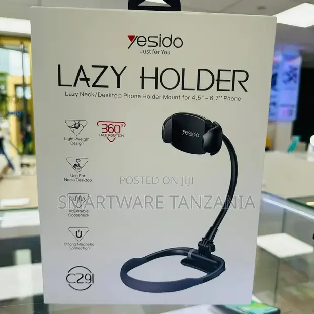 Yesido C29i Lazy Holder 360° Adjustable Phone Mount - Buy in Dar es Salaam, Tanzania | Smartware
