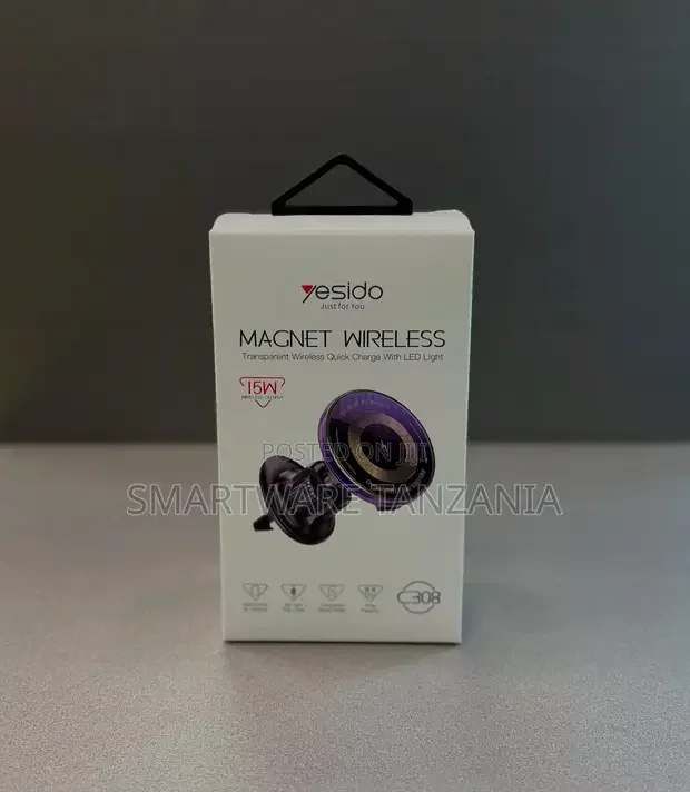 Yesido C308 Magnet Wireless Charger - 15W Fast Charging - Buy in Dar es Salaam, Tanzania | Smartware