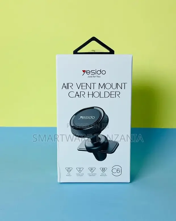 Yesido C61 Air Vent Mount Magnetic Car Phone Holder With Rotation