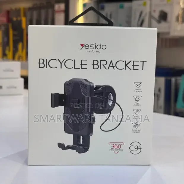 Yesido C94 Bicycle Phone Bracket 360° Rotation - Buy in Dar es Salaam, Tanzania | Smartware