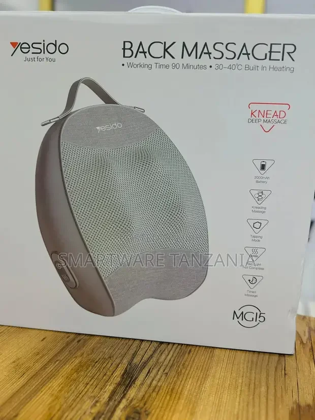 Yesido Cordless Back Massager with Heat - Buy in Dar es Salaam, Tanzania | Smartware