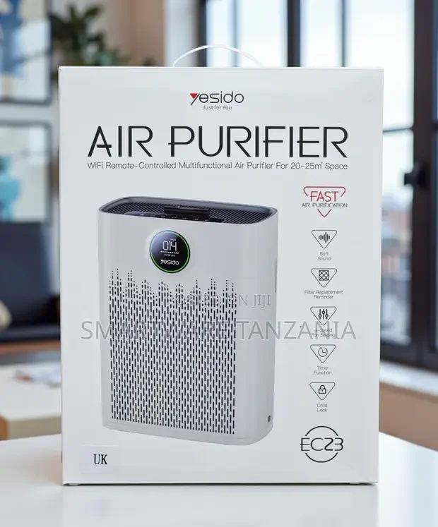 Yesido EC23 WiFi Air Purifier for 20-25sqm - Buy in Dar es Salaam, Tanzania | Smartware