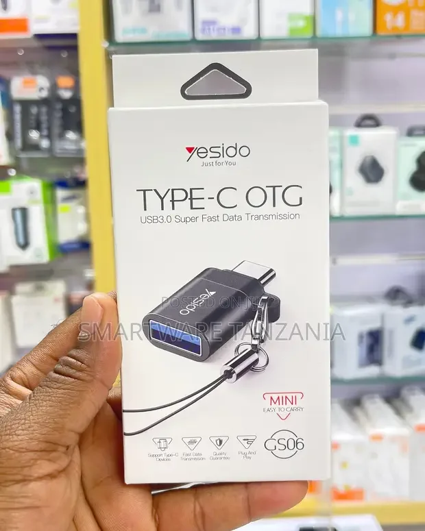 Yesido GS06 USB 3.0 Type-C OTG Adapter - Buy in Dar es Salaam, Tanzania | Smartware