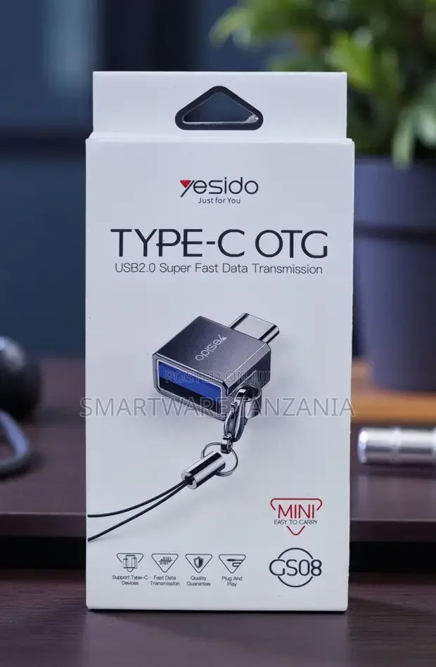 Yesido GS08 Mini Type-C OTG Adapter - Buy in Dar es Salaam, Tanzania | Smartware