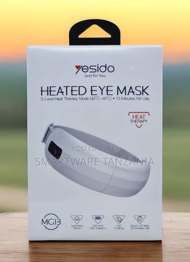 Yesido Heated Eye Mask Mg13 - 3-Level Heat Therapy - Buy in Dar es Salaam, Tanzania | Smartware