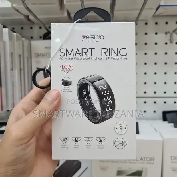 Yesido IO36 Smart Ring LCD Touchscreen Fitness Tracker - Buy in Dar es Salaam, Tanzania | Smartware