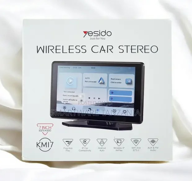 Yesido Kmi7 7 Inch Wireless Car Stereo - Buy in Dar es Salaam, Tanzania | Smartware