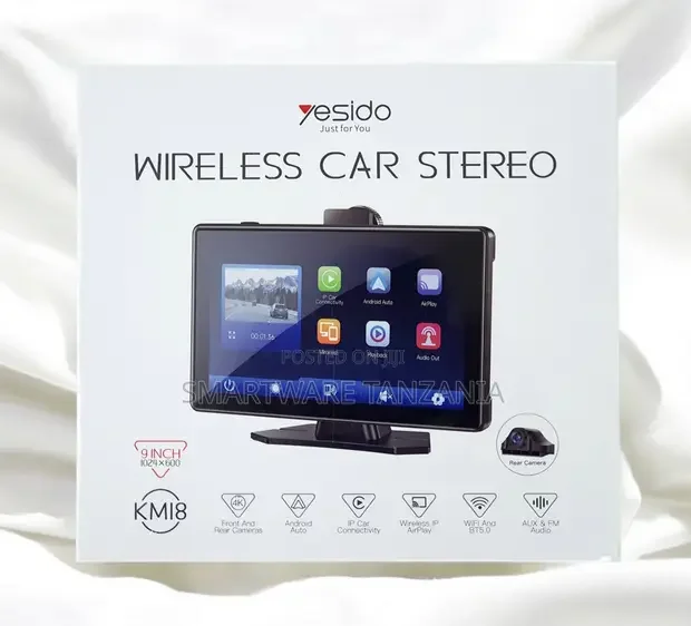 Yesido Kmi8 9 Inch Wireless Car Stereo Dual Camera - Buy in Dar es Salaam, Tanzania | Smartware