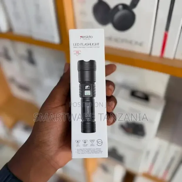 Yesido 3W LED Flashlight - Buy in Dar es Salaam, Tanzania | Smartware