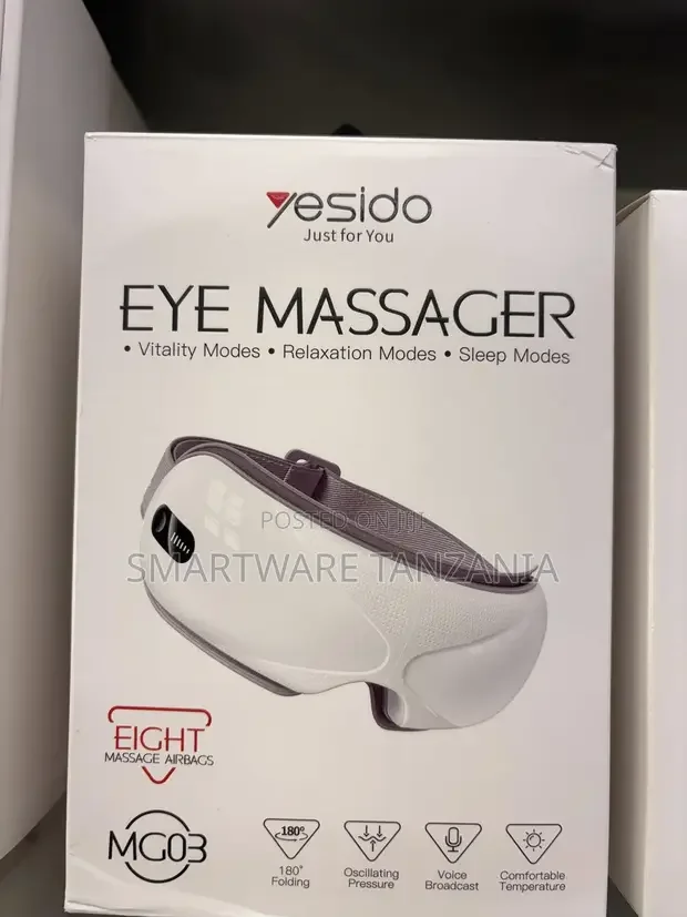 Yesido Mg03 Eye Massager 8 Airbags Heat Vitality Sleep Modes