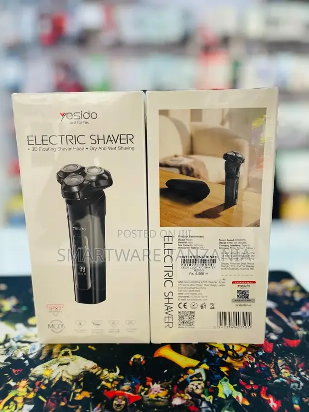Yesido MG05 IPX7 Waterproof Electric Shaver - Buy in Dar es Salaam, Tanzania | Smartware
