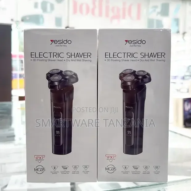Yesido Mg05 Waterproof Electric Shaver - Buy in Dar es Salaam, Tanzania | Smartware