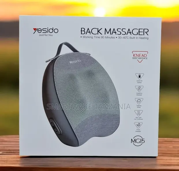 Yesido MG15 Back Massager with Heat - Buy in Dar es Salaam, Tanzania | Smartware