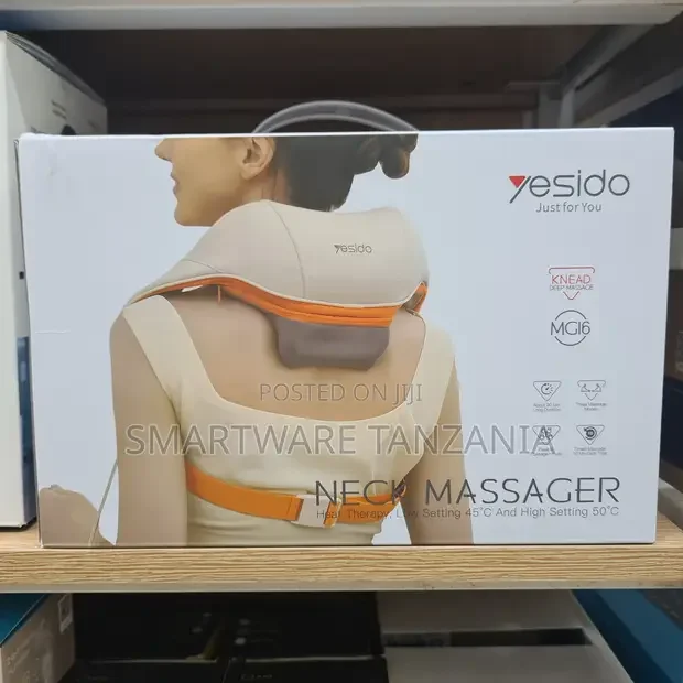 Yesido MG16 Neck Massager with Heat Therapy - Buy in Dar es Salaam, Tanzania | Smartware