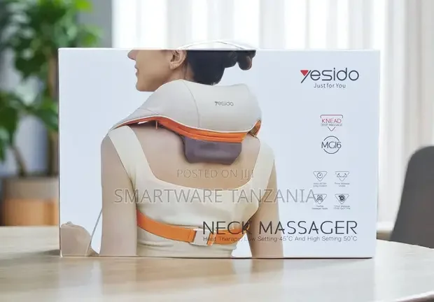 Yesido MG16 Neck Massager With Heat Therapy - Buy in Dar es Salaam, Tanzania | Smartware
