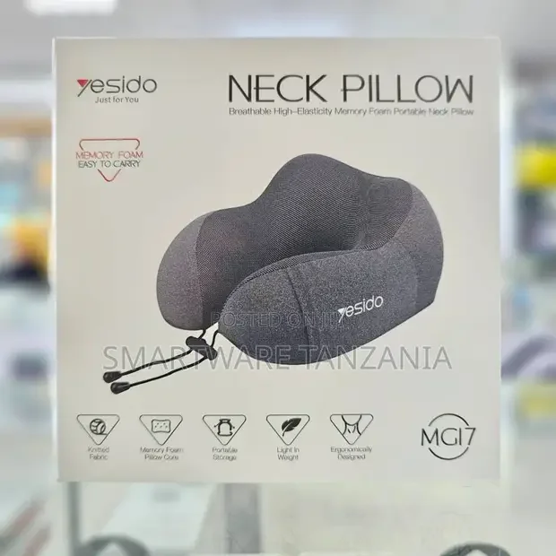 Yesido MG17 Memory Foam Neck Pillow - Buy in Dar es Salaam, Tanzania | Smartware
