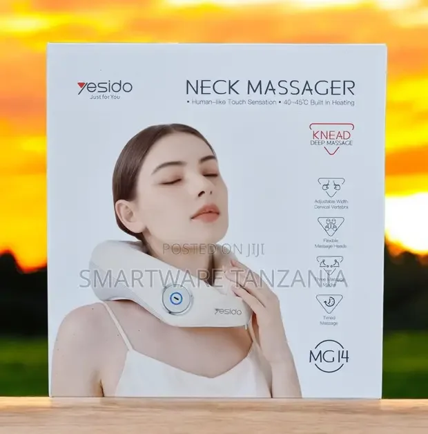 Yesido Neck Massager MG14 - Kneading, Heating 40-45c, 3 Modes - Buy in Dar es Salaam, Tanzania | Smartware
