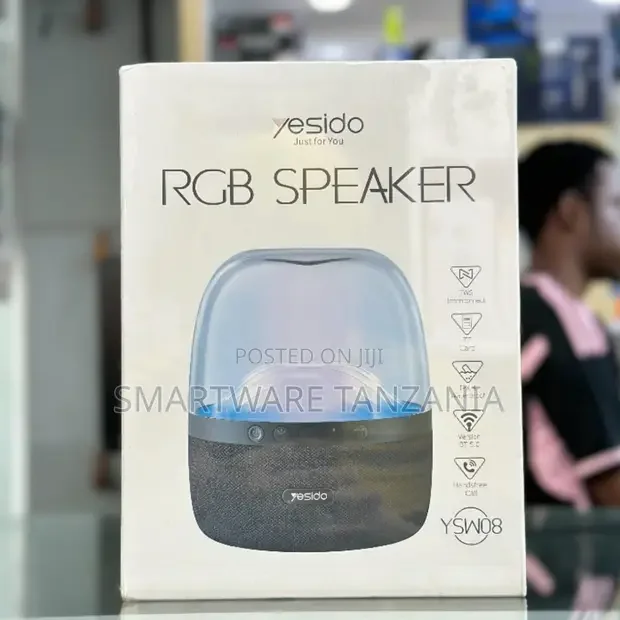 Yesido RGB Speaker YSW08 Wireless TWS Lamp - Buy in Dar es Salaam, Tanzania | Smartware