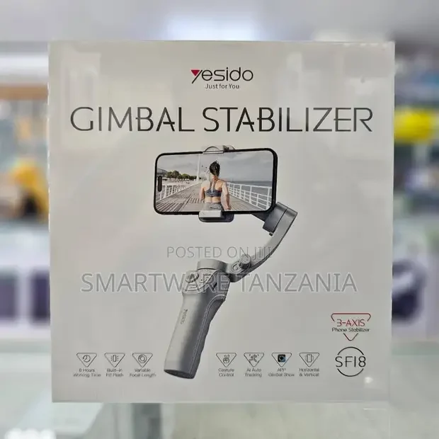 Yesido SF18 3-Axis Gimbal Stabilizer - Buy in Dar es Salaam, Tanzania | Smartware