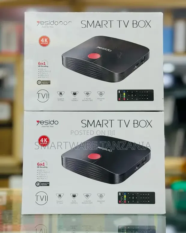 Yesido Smart Android TV Box 2GB RAM 16GB Storage - Buy in Dar es Salaam, Tanzania | Smartware