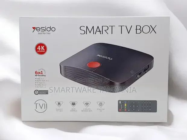 Yesido TV11 Wifi Android TV Box With Android 12.0 - Buy in Dar es Salaam, Tanzania | Smartware