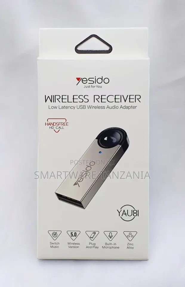 Yesido Usb Wireless Audio Adapter Car Bluetooth Receiver