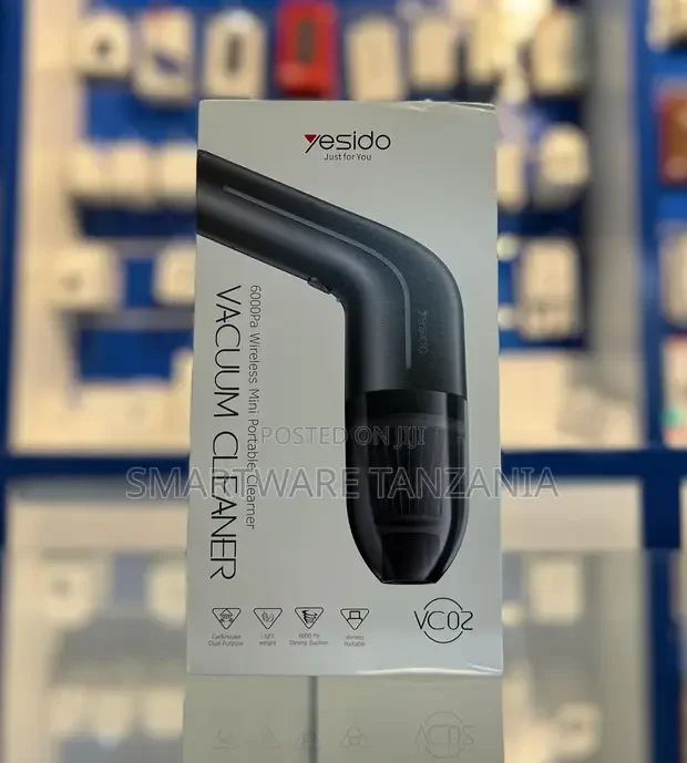 Yesido VC02 Wireless Mini Portable Vacuum Cleaner - Buy in Dar es Salaam, Tanzania | Smartware