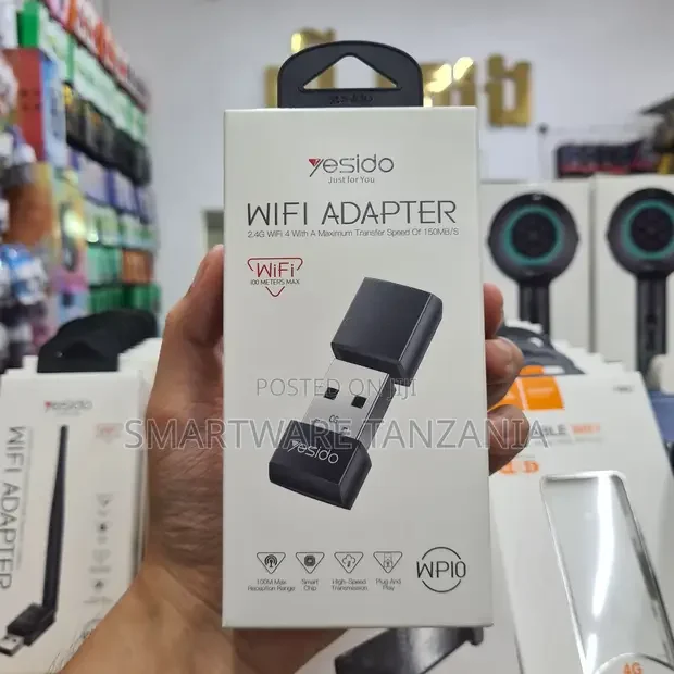Yesido WP10 Wifi Adapter 150Mbps - Buy in Dar es Salaam, Tanzania | Smartware