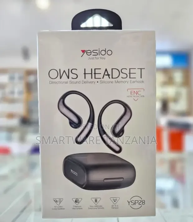 Yesido YSP28 OWS Open-Ear Headset - Buy in Dar es Salaam, Tanzania | Smartware
