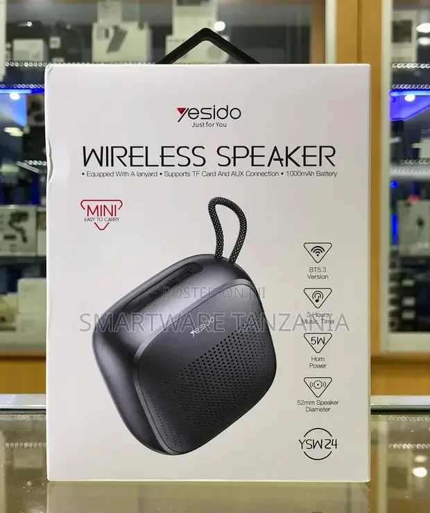 Yesido YSW24 Mini Wireless Speaker - Buy in Dar es Salaam, Tanzania | Smartware
