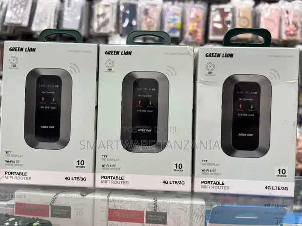 Your Personal Wi-Fi Hotspot Green Lion Mifi Router - Buy in Dar es Salaam, Tanzania | Smartware